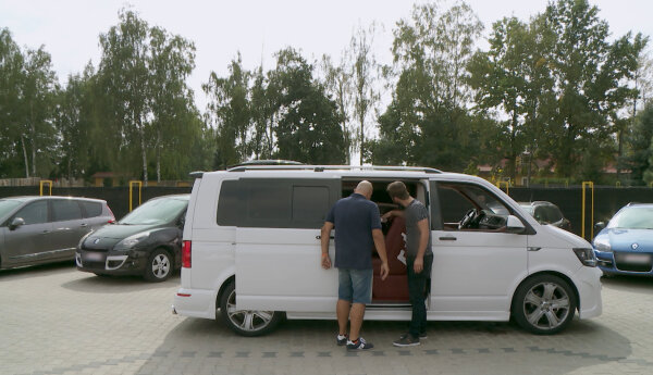 Turecki Transporter dla VIP-a i jazda próbna po Nurburgringu!